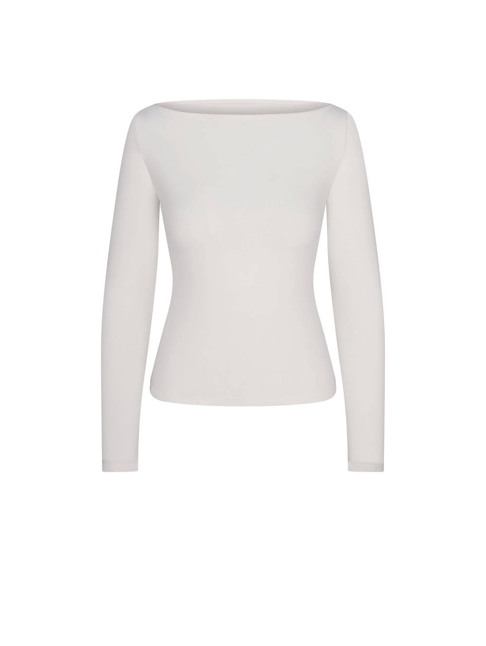 Skims cotton Jersey boat neck long sleeve